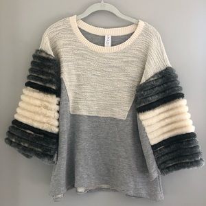 Anthropologie sweatshirt Amadi label